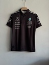 F1 MERCEDES PETRONAS BLACK POLO PREMIUM