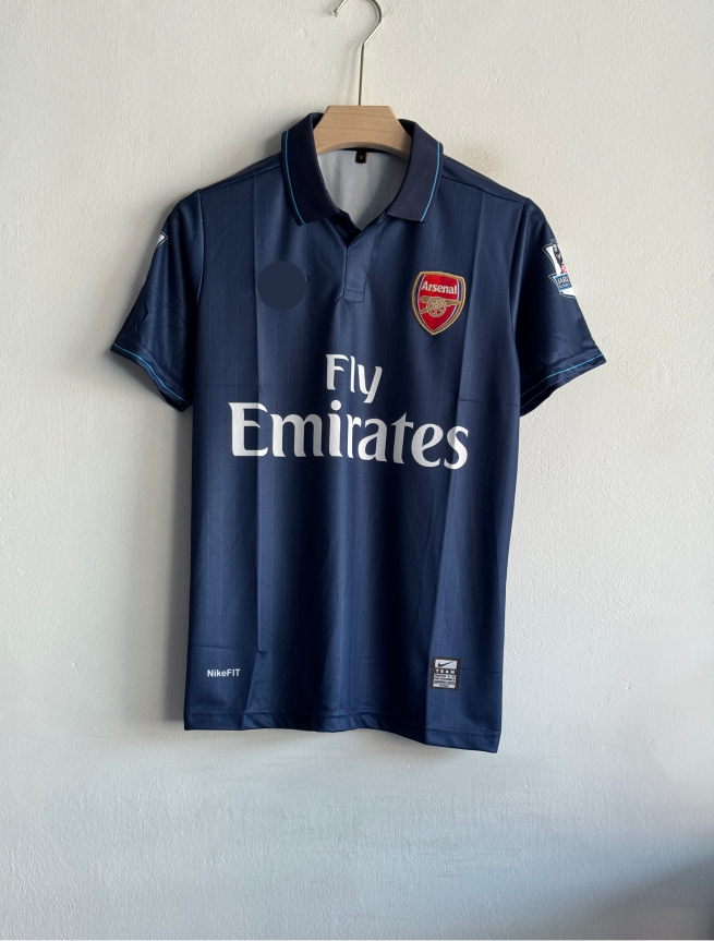 ARSANEL 2009-10 AWAY KIT ARSHAVIN POLO EMBROIDERY PREMIUM (S)