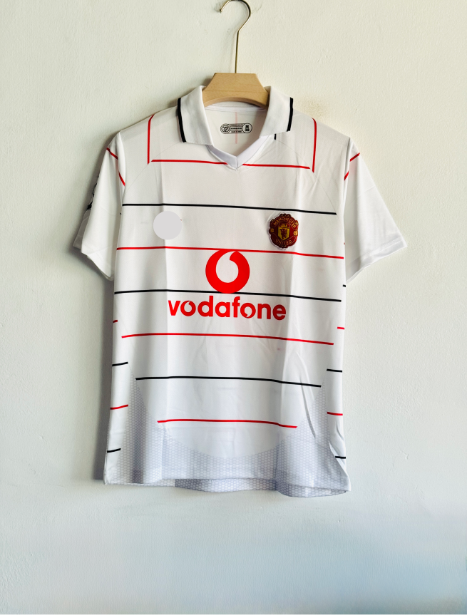 MANCHESTER UNITED 2003-04 THIRD KIT RONALDO POLO EMBROIDERY (S)