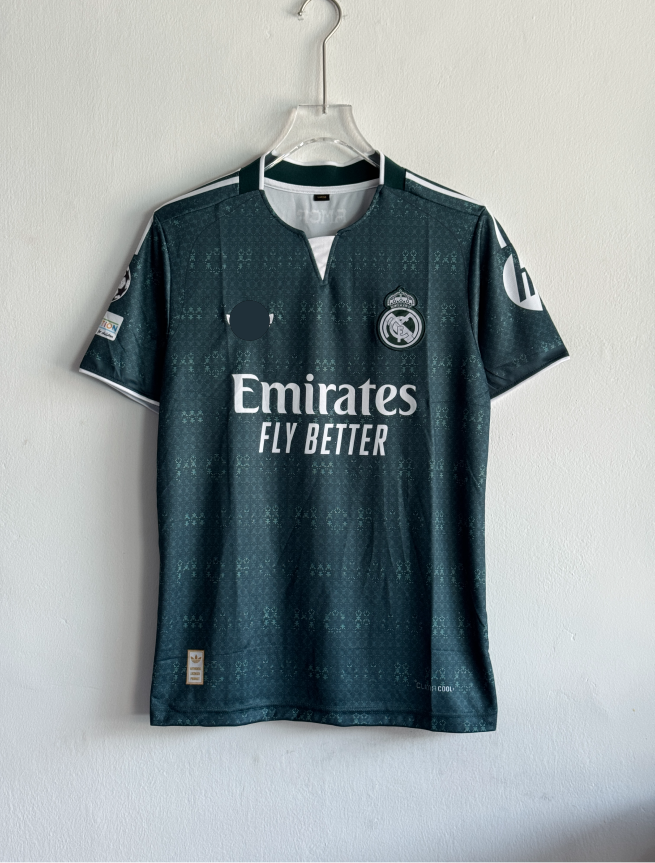 REAL MADRID 26-27 AWAY KIT MBAPPE EMBROIDERY PREMIUM (S)