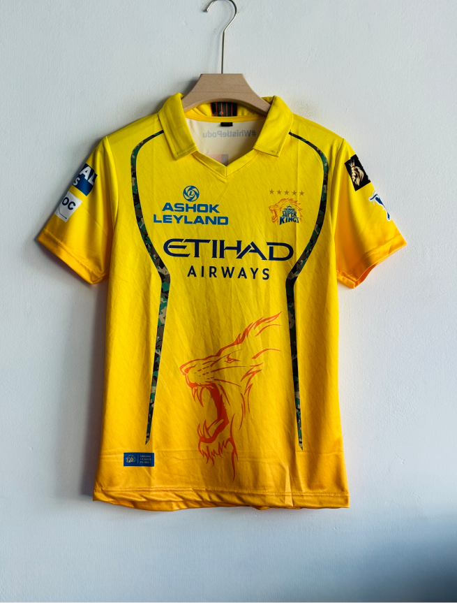 CHENNAI SUPER KINGS 2026 KIT SAMS0N POLO PREMIUM (S)