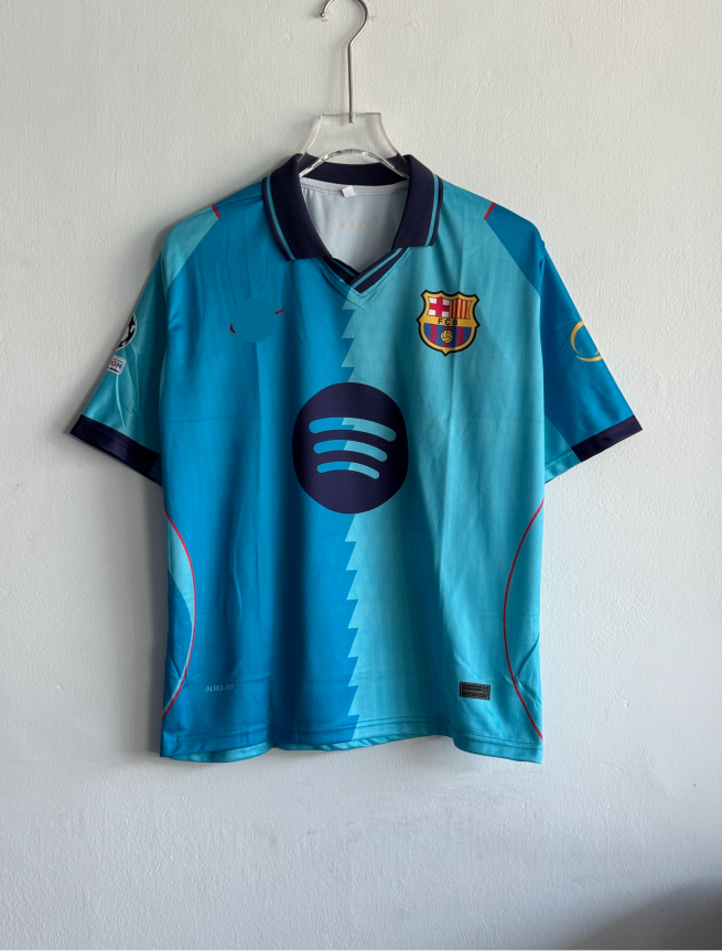 BARCELONA 26-27 THIRD KIT YAMAL FIVESLEEVE POLO (S)
