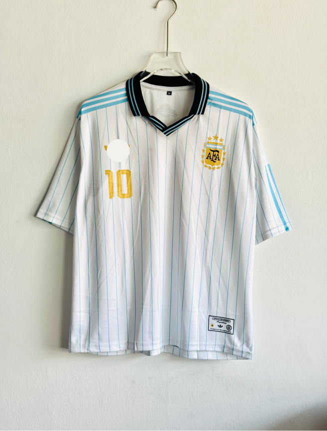 ARGENTINA TERRACE ICON EDITION MESSI FIVESLEEVE POLO (S)