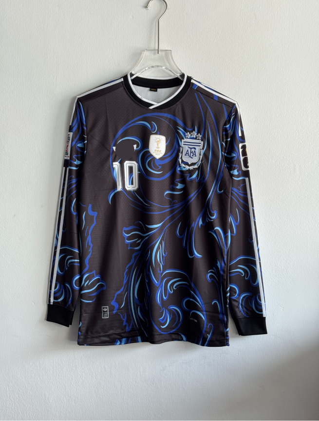 ARGENTINA 2026 AWAY KIT MESSI FULLSLEEVE EMBROIDERY PREMIUM (S)