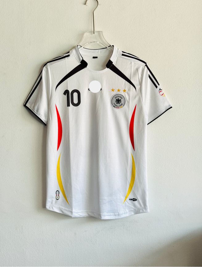 GERMANY 2006 HOME KIT KROOS EMBROIDERY PREMIUM (S)