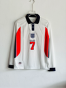 ENGLAND 1998 HOME KIT BECKHAM FULLSLEEVE POLO EMBROIDERY