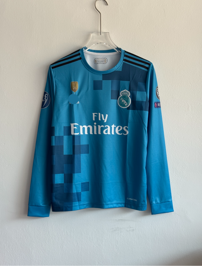 REAL MADRID 2017-18 THIRD KIT RONALDO FULLSLEEVE EMBROIDERY (S)