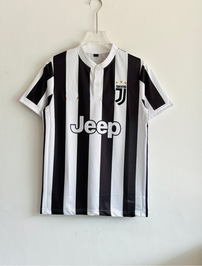 JUVENTUS 2017-18 HOME KIT DYBALA POLO EMBROIDERY PREMIUM (S)