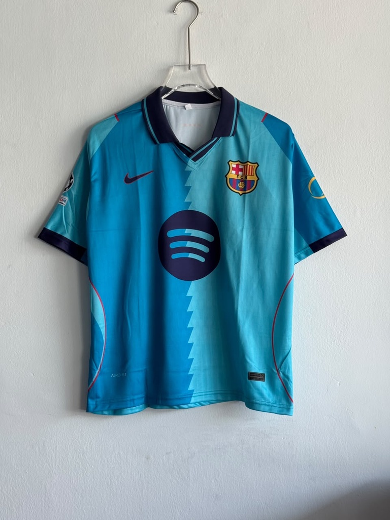 BARCELONA 26-27 THIRD KIT YAMAL FIVESLEEVE POLO (S - 36)