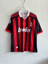 ACMILAN 2009-10 HOME KIT BECKHAM FIVESLEEVE POLO