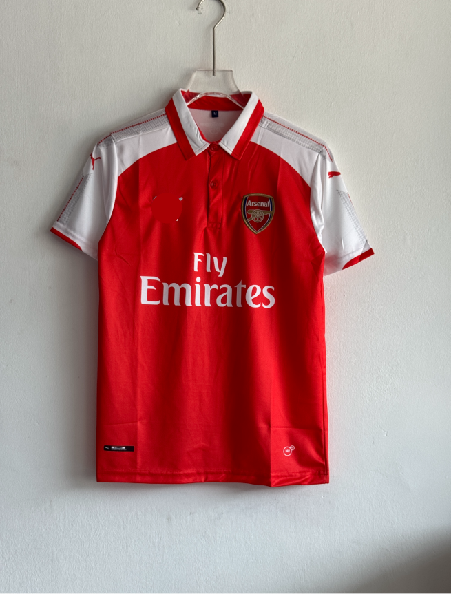 ARSANEL 2017-18 HOME KIT OZIL POLO EMBROIDERY PREMIUM (S)