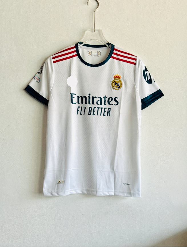 REAL MADRID 26-27 HOME KIT BELINGHAM EMBROIDERY (S)