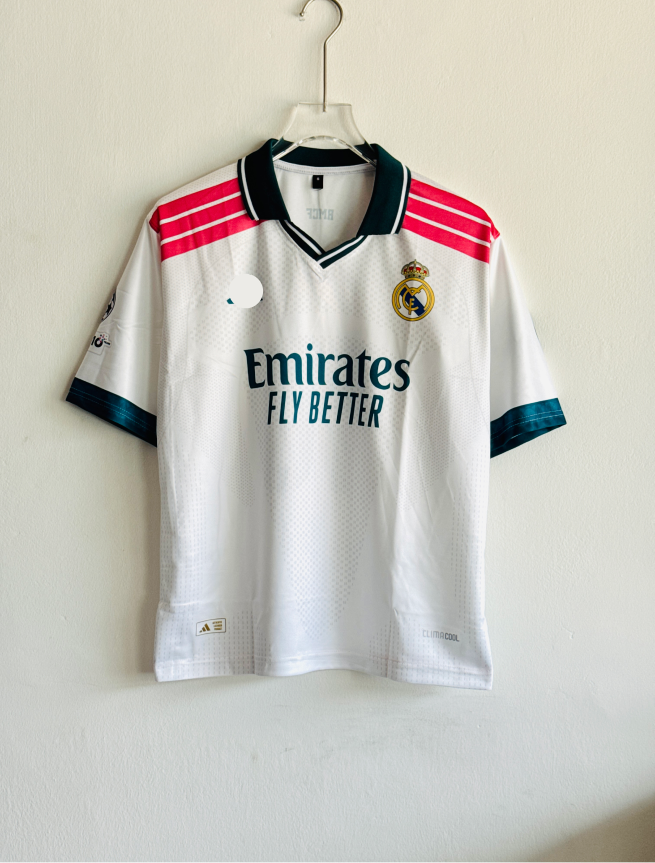 REAL MADRID 26-27 HOME KIT MBAPPE FIVESLEEVE POLO (S)