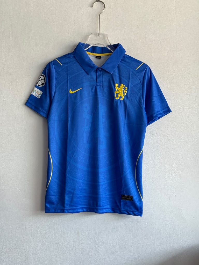 CHELSEA 26-27 HOME KIT PALMER POLO EMBROIDERY PREMIUM (S - 36)